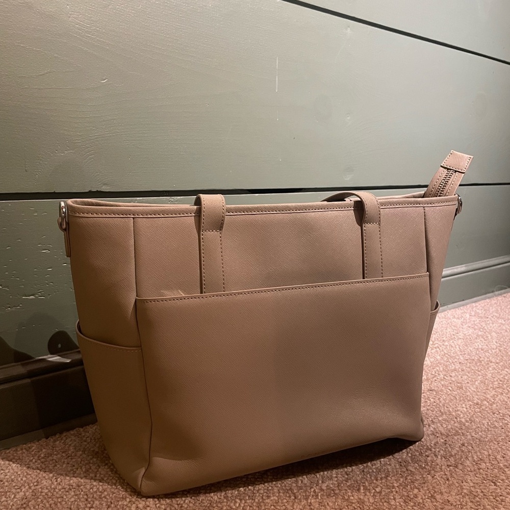 Elegant Gray Women's Tote Bag - Picture 3 of 9